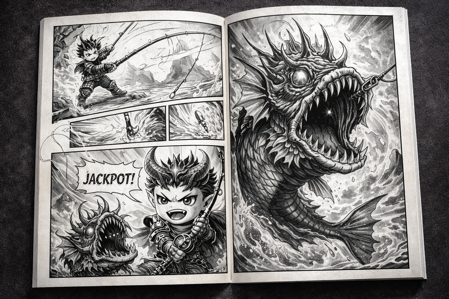 Hooks & Horns - Comic Book